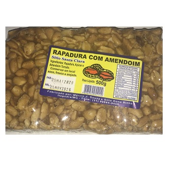 Rapadura Amendoim 500g Supermercado Ferreira Barbosa