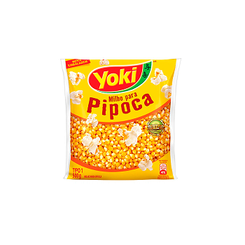 Milho de Pipoca Yoki 500g