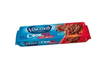 Cookies Sabor Chocolate Visconti 60g