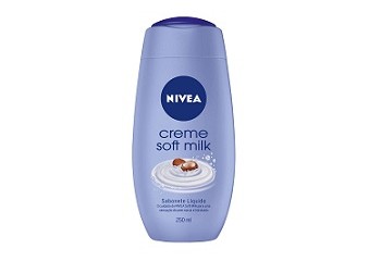 Sabonete Líquido Corporal Nivea Creme Soft milk 250ml