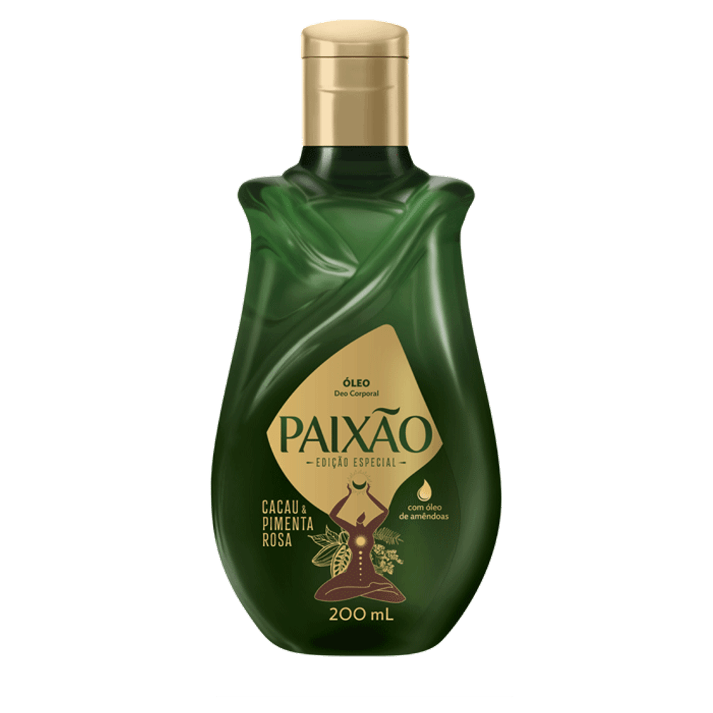 Óleo Caca & Pimenta Rosa Paixão 200ml