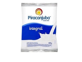 Leite em Pó Integral Piracanjuba 400g