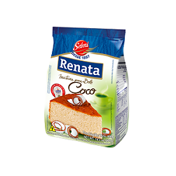 Mistura para Bolo Sabor Coco Renata 400g