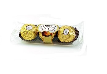 Chocolate Ferrero Rocher 3 unidades