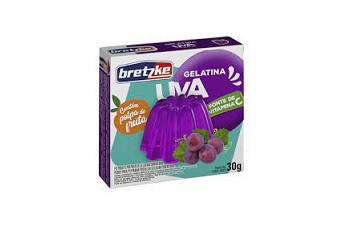 Gelatina Bretzke Uva 30g