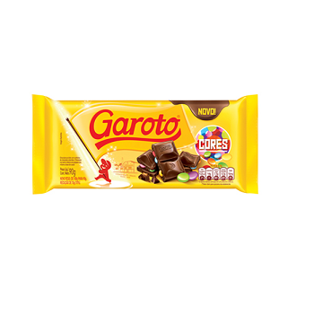 Barra de Chocolate Cores Garoto 90g