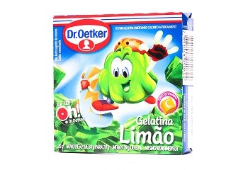 Gelatina Dr.Oetker Limão 20g