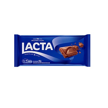 Barra de Chocolate ao Leite Lacta 90g