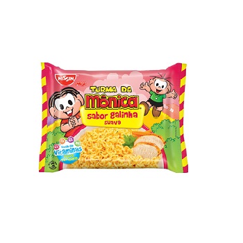 Nissin Turma da Mônica Galinha Suave 80g