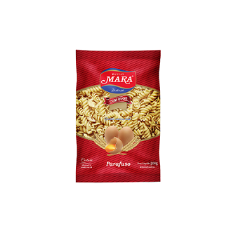 Macarrão Parafuso Mara com Ovos 500g