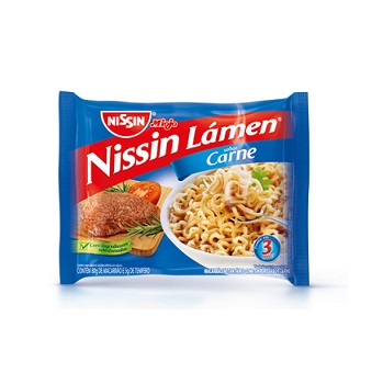 Macarrão Instantâneo Nissin Miojo Carne 80g