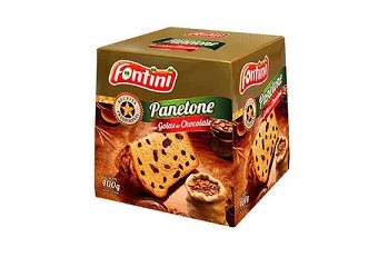 Panetone Fontini com Gotas de Chocolate 400g