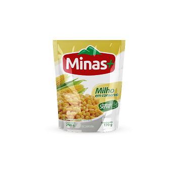 Milho em Conserva Sachê Minas+ 170g